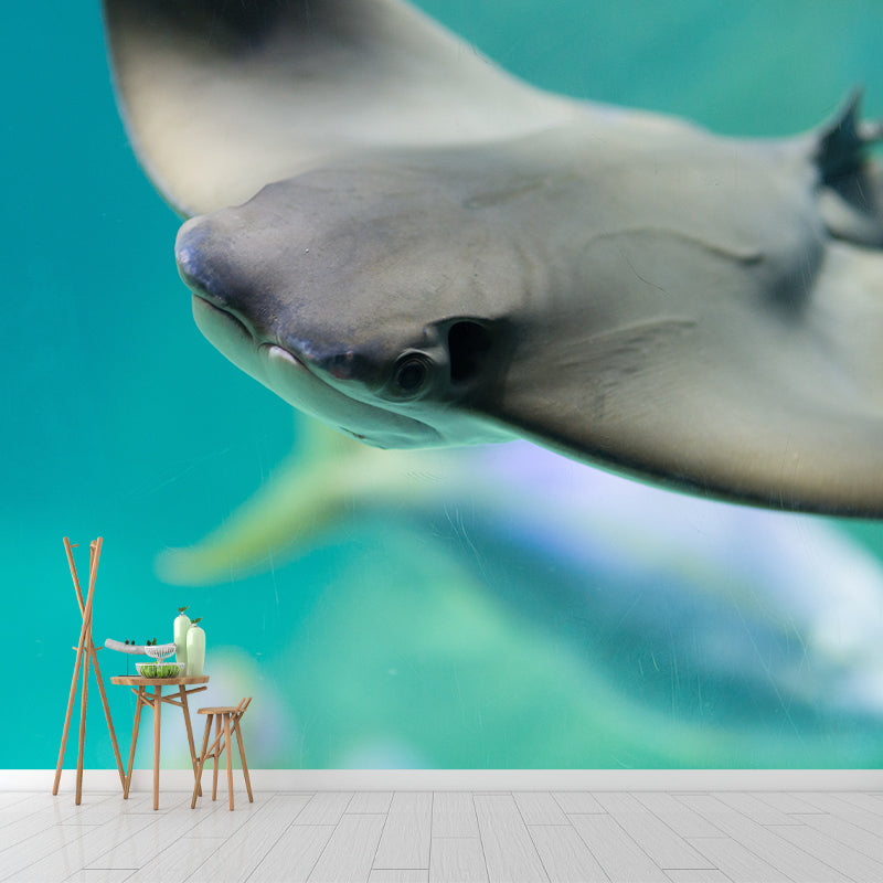 Fashionable Wall Mural Fish Patterned Living Room Wall Mural