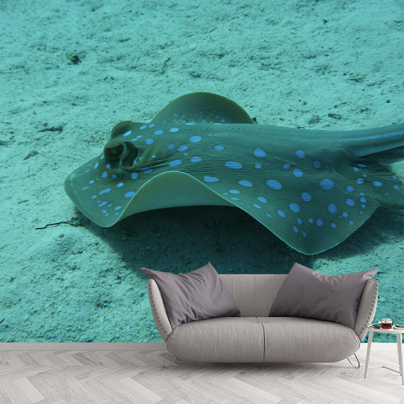 Fashionable Wall Mural Fish Patterned Living Room Wall Mural