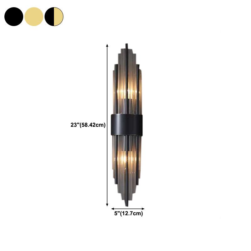 Modern Style Crystal Wall Mount Lamp Creative Wall Light for Living Room