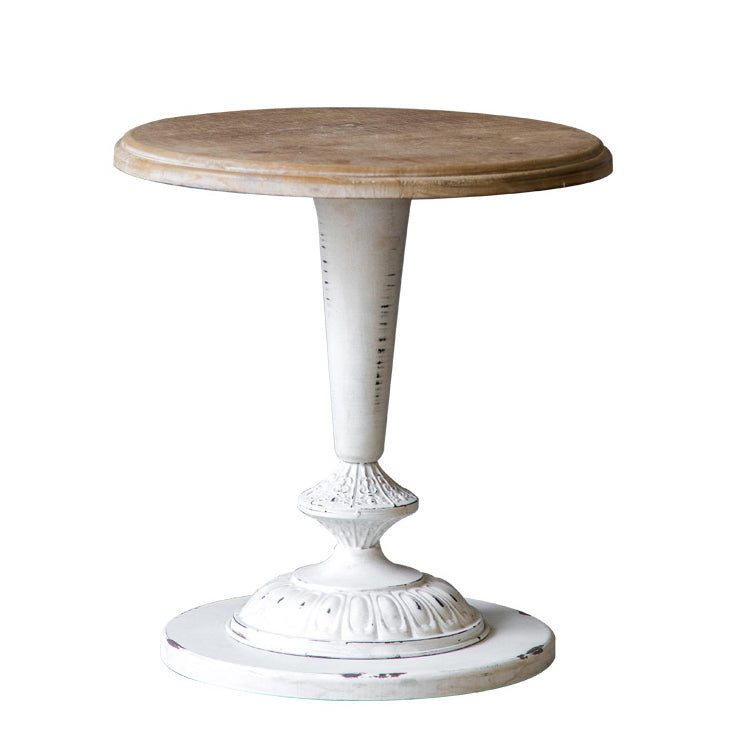 French Country Distressed Wood Coffee Table Set for Living Room