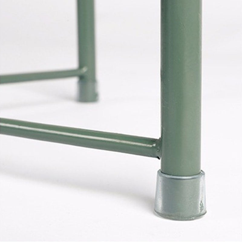 Medieval Modern Style Round Metal Table 4 Legs Base Side Table