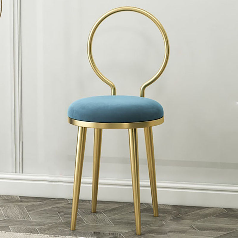 Upholstered Dining Side Chair Scandinavian Design Open Back Dining Side Chairs