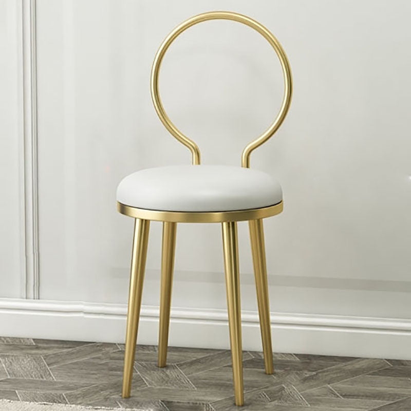 Upholstered Dining Side Chair Scandinavian Design Open Back Dining Side Chairs