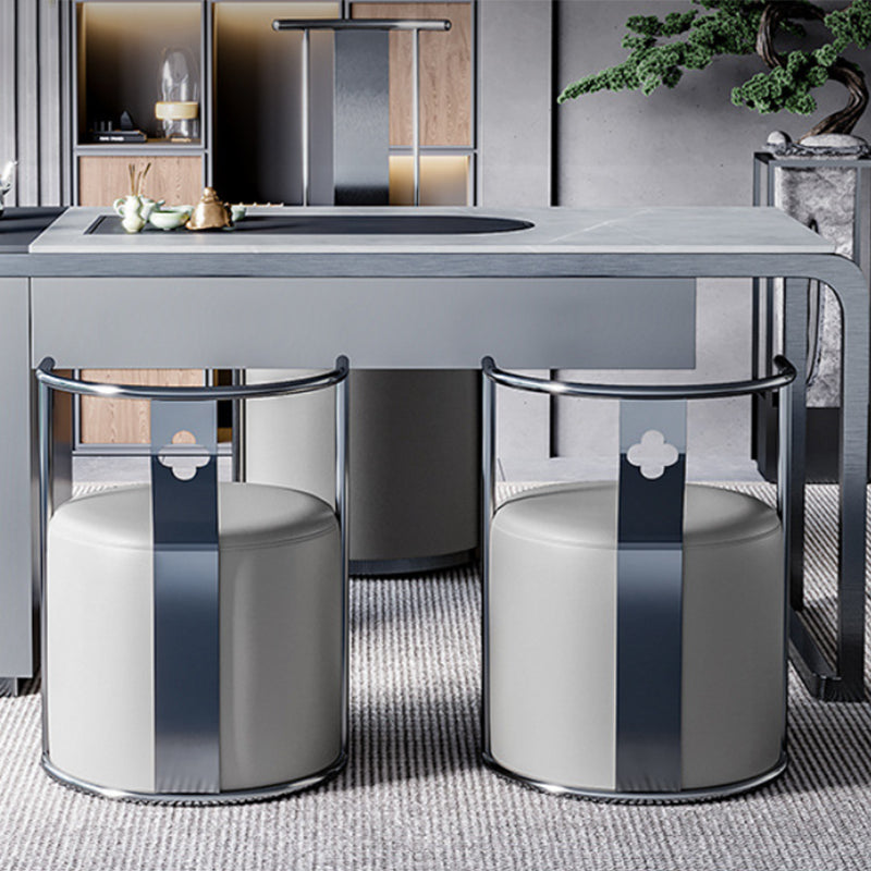 Glam Style Single Sofa Chair Black/Gold Color Arm Chair for Living Room