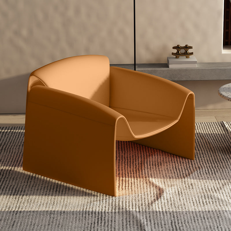 30.71" Wide Contemporary Style Single Sofa Chair Fixed Back Arm Chair