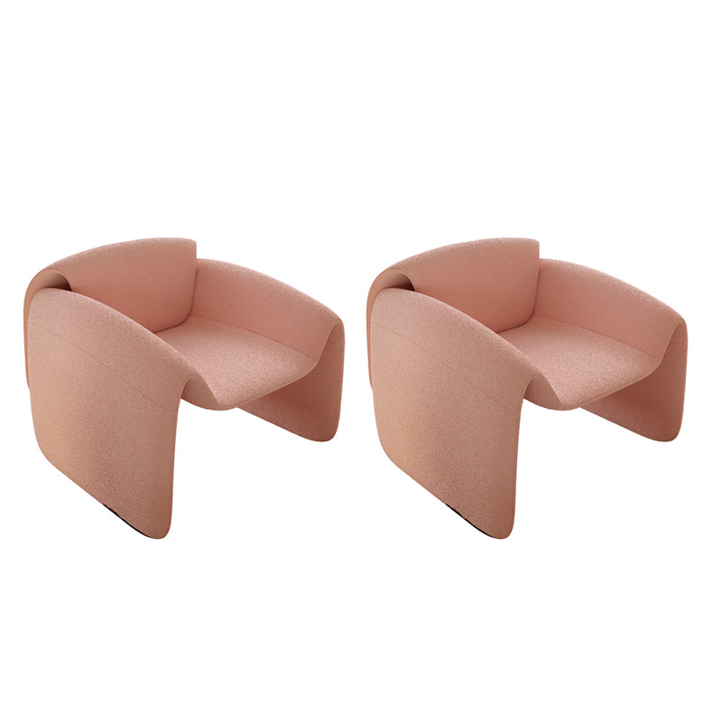 30.71" Wide Contemporary Style Single Sofa Chair Fixed Back Arm Chair