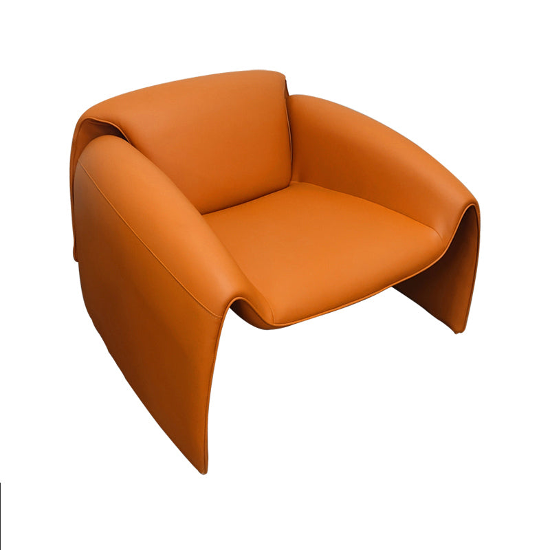 30.71" Wide Contemporary Style Single Sofa Chair Fixed Back Arm Chair