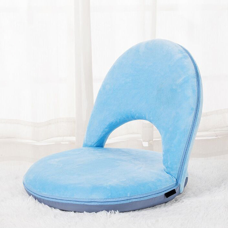 Contemporary 18.9"Wide Solid Color Sponge Split Back Armless Chair