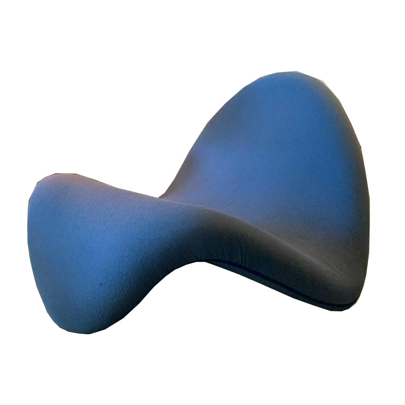 37.4" Wide Scandinavian Style Single Sofa Chair Fixed Backed Armless Chair