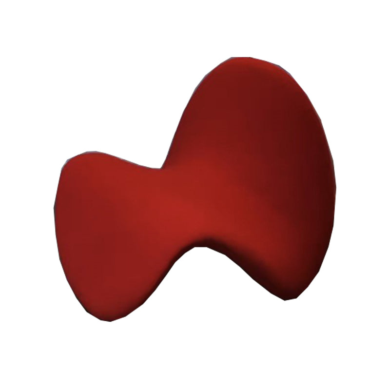 37.4" Wide Scandinavian Style Single Sofa Chair Fixed Backed Armless Chair