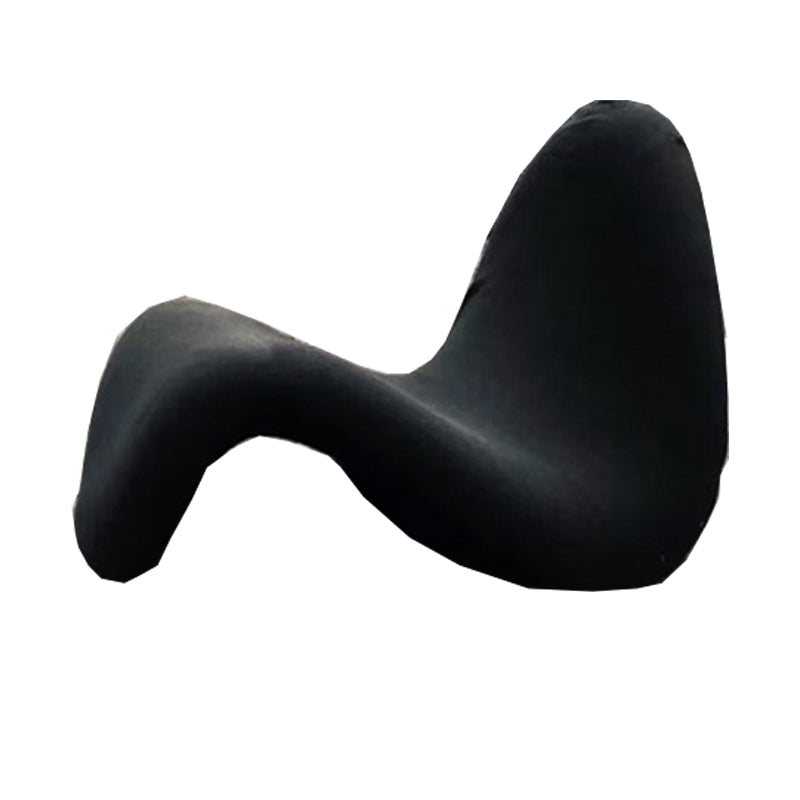 37.4" Wide Scandinavian Style Single Sofa Chair Fixed Backed Armless Chair