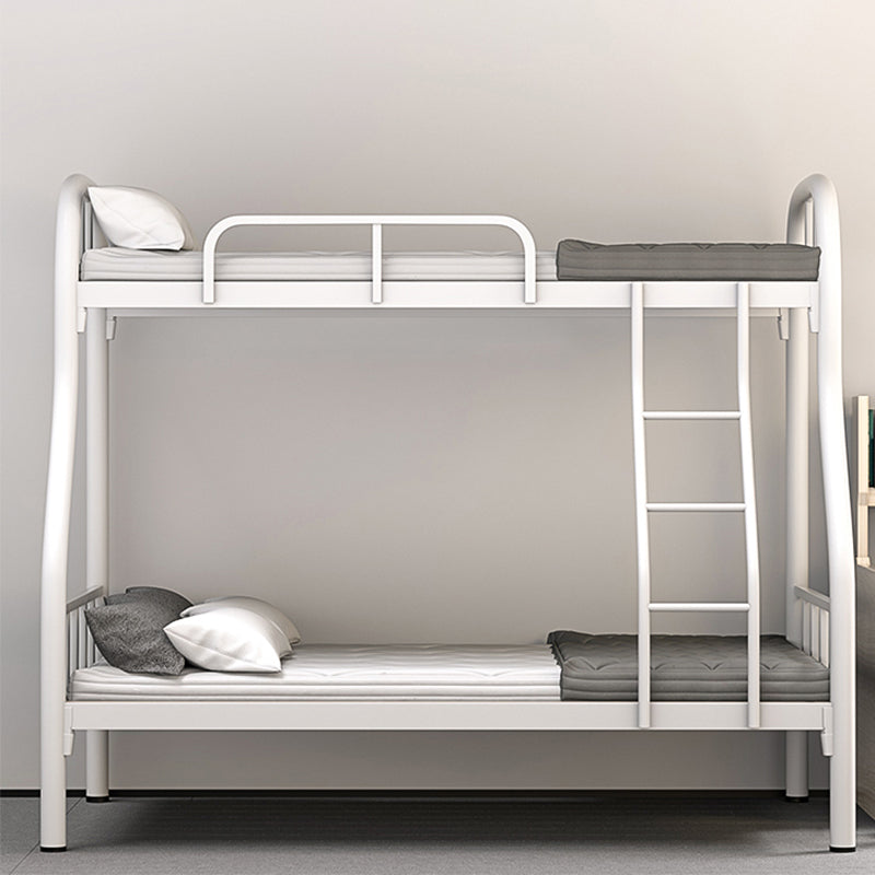 Modern Style Bunk Bed 66.93" Tall Bunk Bed in Black/White Finish