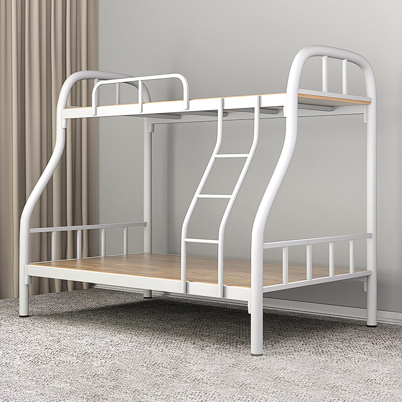 Modern Style Bunk Bed 66.93" Tall Bunk Bed in Black/White Finish