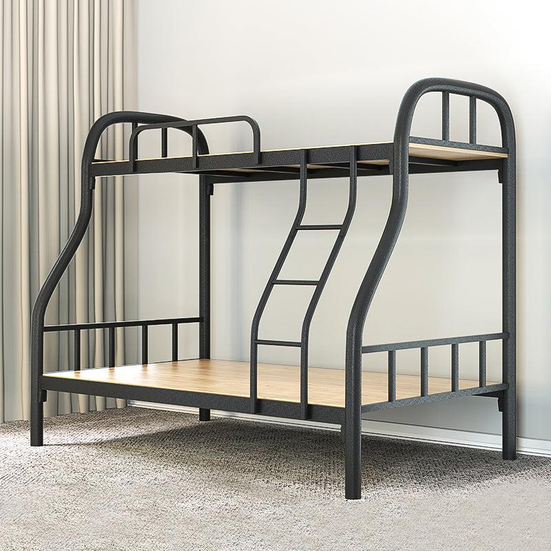 Modern Style Bunk Bed 66.93" Tall Bunk Bed in Black/White Finish
