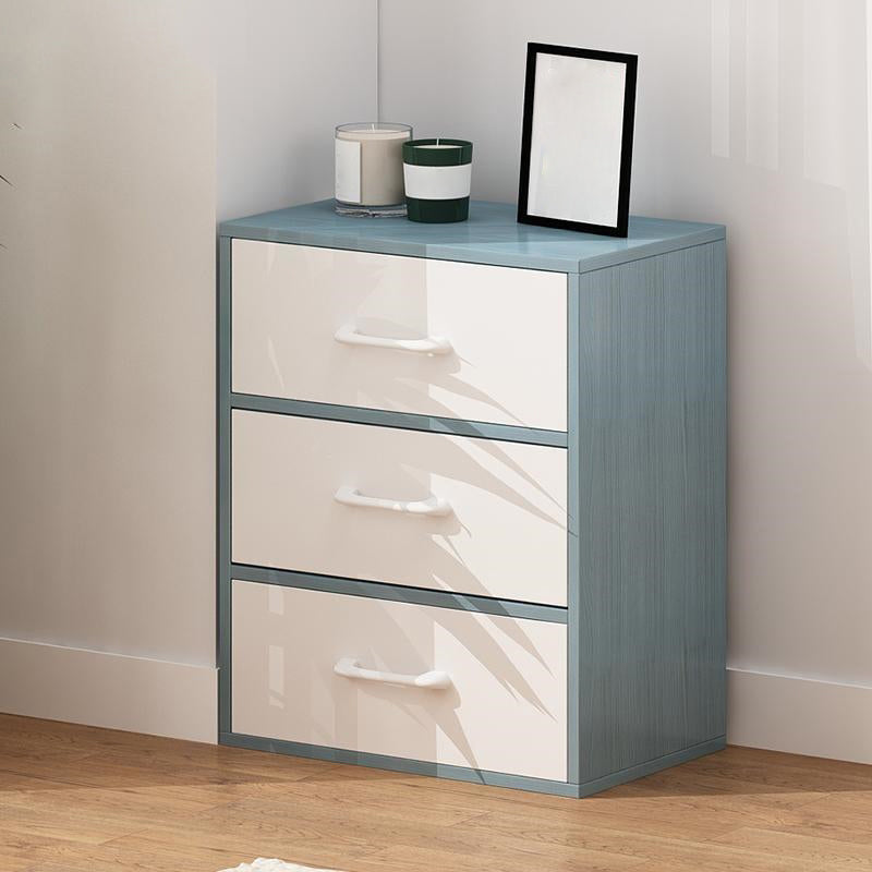 11.81" Wide Modern Accent Chest with Drawers Scratch Resistant Chest