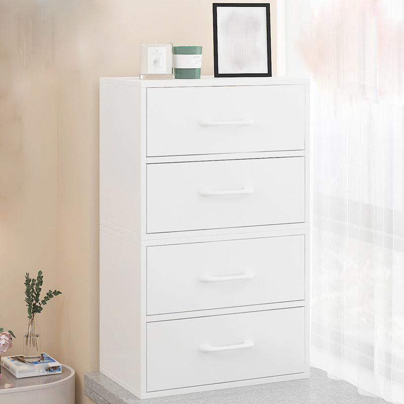 11.81" Wide Modern Accent Chest with Drawers Scratch Resistant Chest