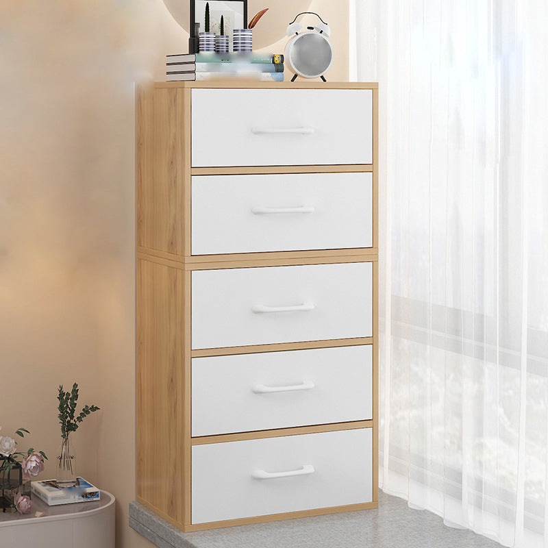 11.81" Wide Modern Accent Chest with Drawers Scratch Resistant Chest