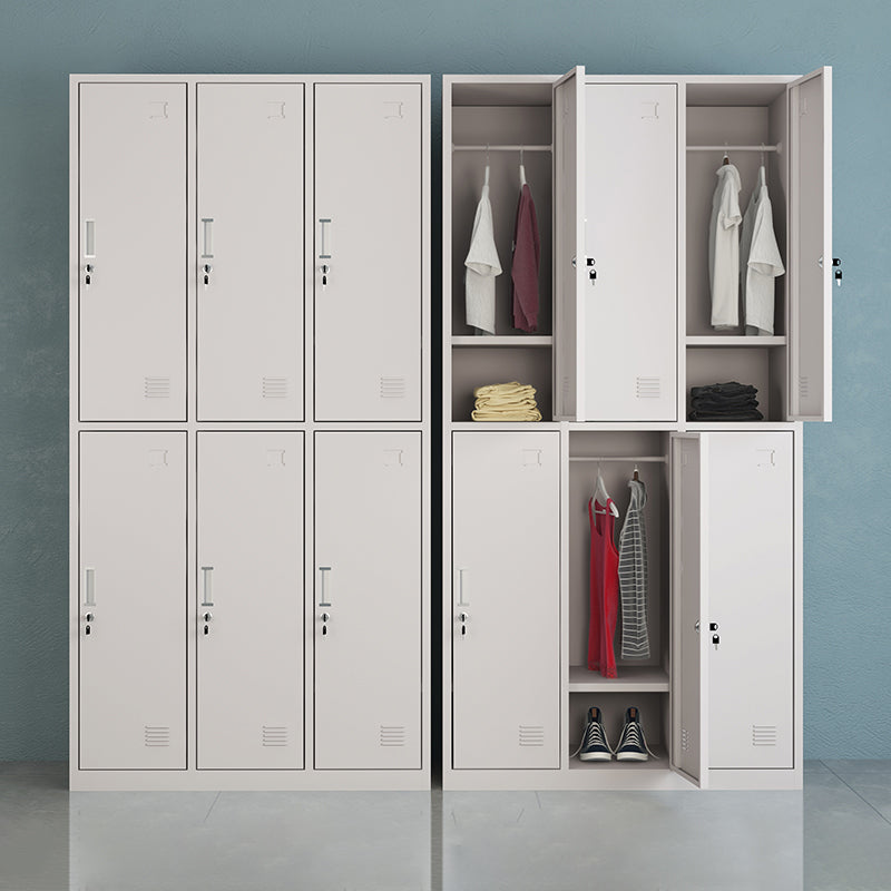 Contemporary Hinged Wardrobe Armoire Metal Wardrobe Cabinet for Home
