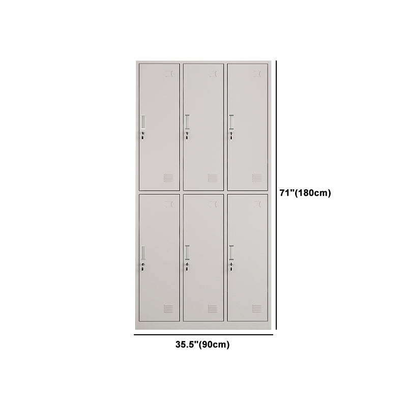 Contemporary Hinged Wardrobe Armoire Metal Wardrobe Cabinet for Home
