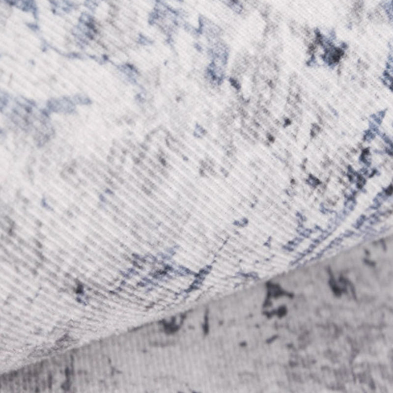 Contemporary Geometry Print Rug Polyester Carpet Stain Resistant Area Rug for Living Room