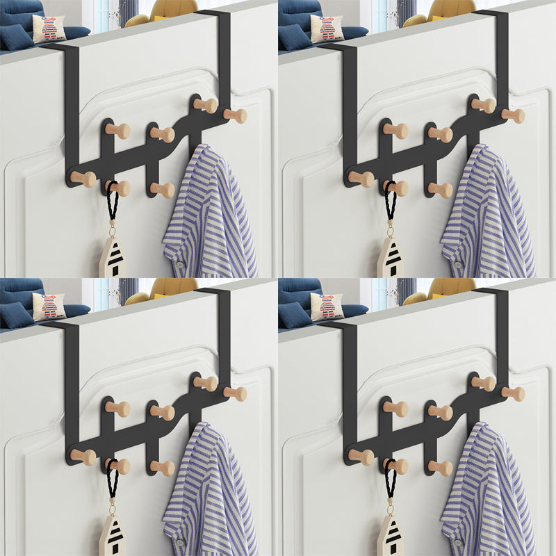 Industrial Entryway Kit Metal Wall Mounted Hooks Included Hall Stand