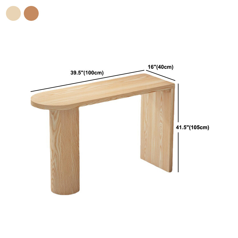 Solid Wood 1/2/3/5 Pieces Pub Dining Set Modern Indoor Table and Stool Set