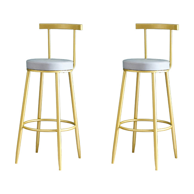 Glam Style Round Bar Table 1/2/3 Pieces Faux Marble Counter Table