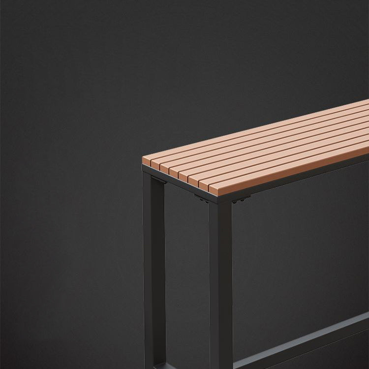 Luxurious Rectangle Wooden Bar Table Set 1/5 Pieces Counter Table with High Stools