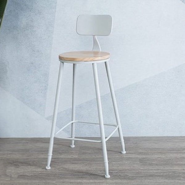 Rectangle Footrest Pub Table Set Glam 1/2/3/4/6 Pieces White Coffee Shop Bistro Set