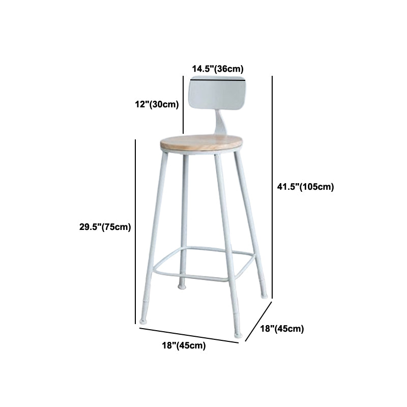 Rectangle Footrest Pub Table Set Glam 1/2/3/4/6 Pieces White Coffee Shop Bistro Set