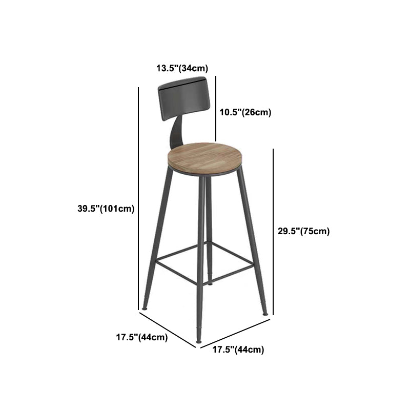 Modern Solid Wood Bar Table Set Rectangular 1/5 Pieces Counter Table with High Stools