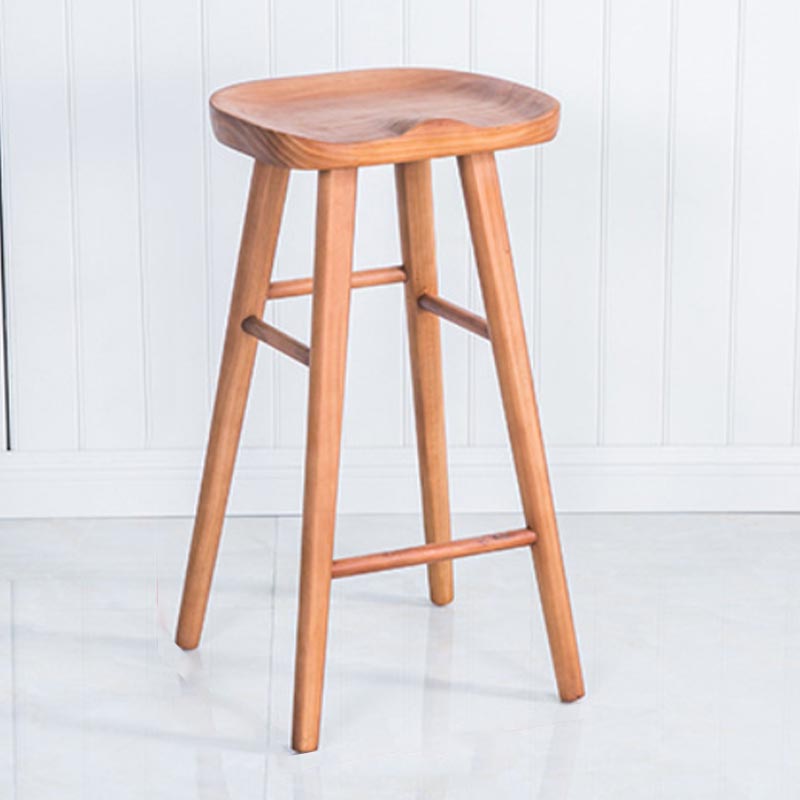 Solid Wood 1/2/3 Pieces Table and Stool Set Modern Indoor Counter Height Set