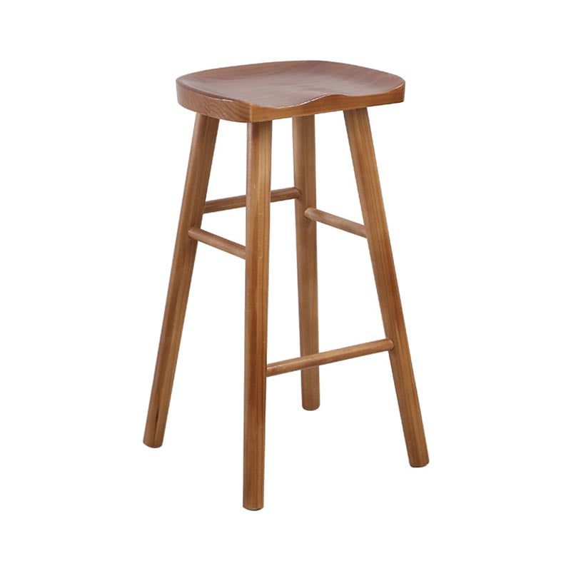 Contemporary Pub Set 1/2/3/5 Pcs Solid Wood Bar Table and Stools