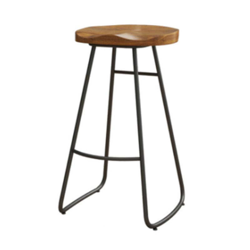 Modern 1/7 Pieces Bar Table Set Rectangle Pine Wood Counter Table with Stools for Balcony