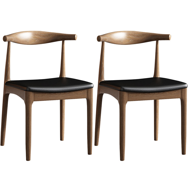 Industrial Wood Dining Set 1/2/5 Pieces Black Base Dining Furniture