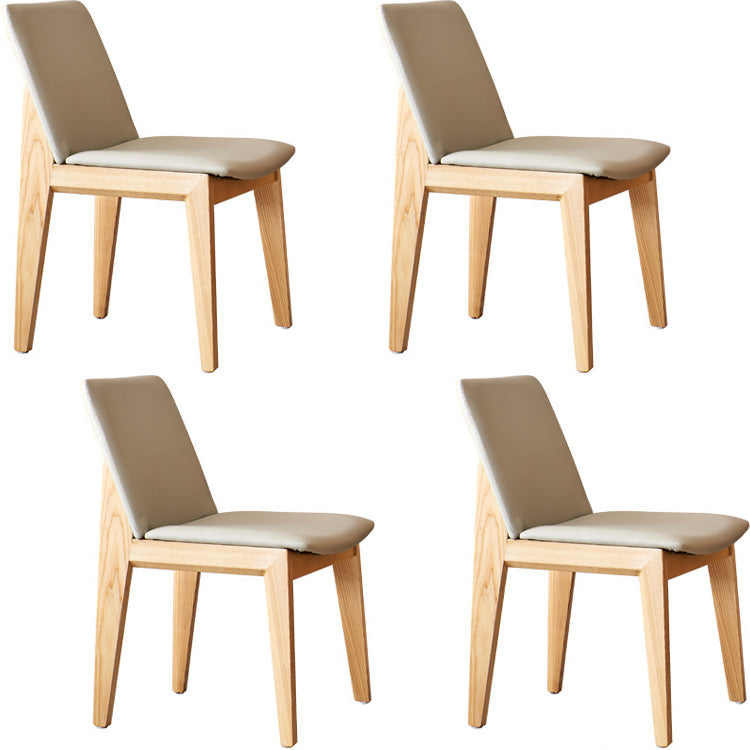 Modern Sintered Stone Top Dining Set Rectangle 1/4/5 Pieces Wooden Dining Room Table Set