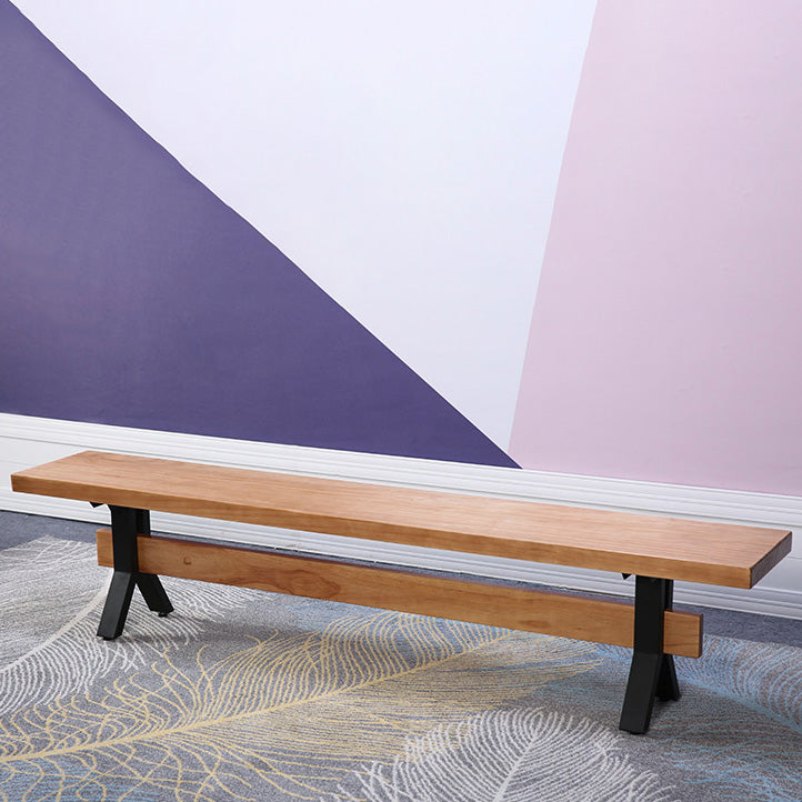 Modern 1/2/3/7 Pieces Dining Set Solid Wood Trestle Indoor Dinette Set