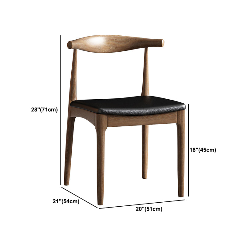 Modern 1/2/3/7 Pieces Dining Set Solid Wood Trestle Indoor Dinette Set