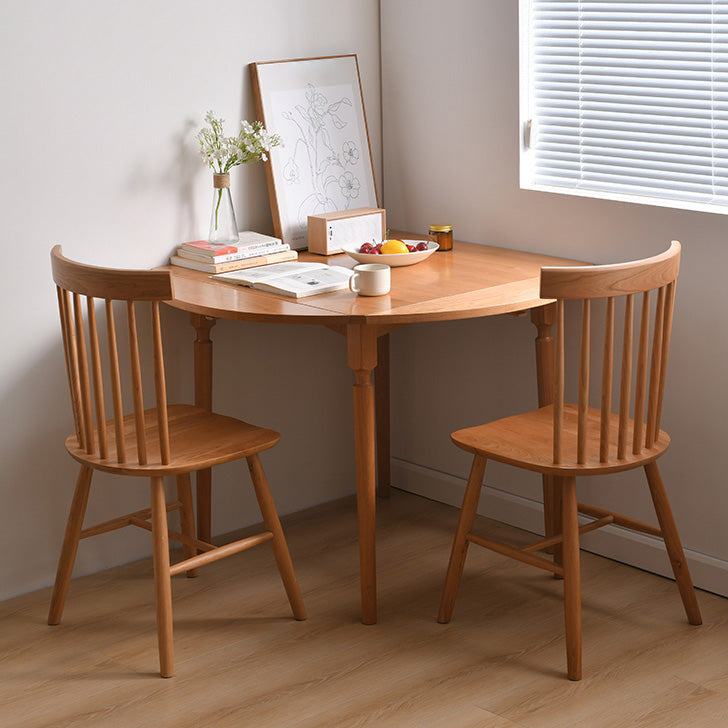 Modern Dining Chairs Set 1/2/5 Pcs Solid Wood Folding Dining Table