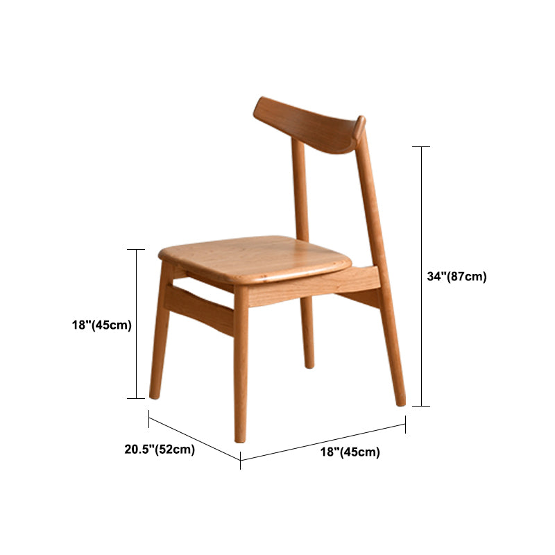 Modern Dining Chairs Set 1/2/5 Pcs Solid Wood Folding Dining Table