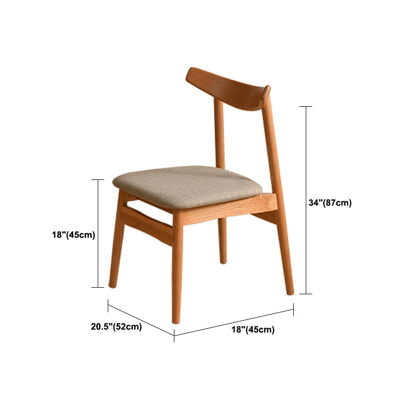 Modern Dining Chairs Set 1/2/5 Pcs Solid Wood Folding Dining Table