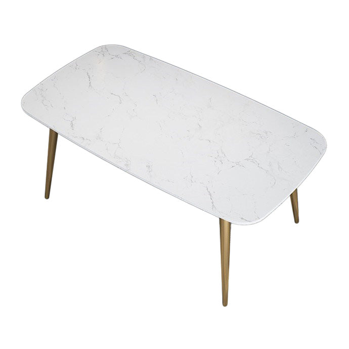 Nordic 1/3/4/5 Pieces Dining Set Rectangle Stone Dining Table for Dining Room