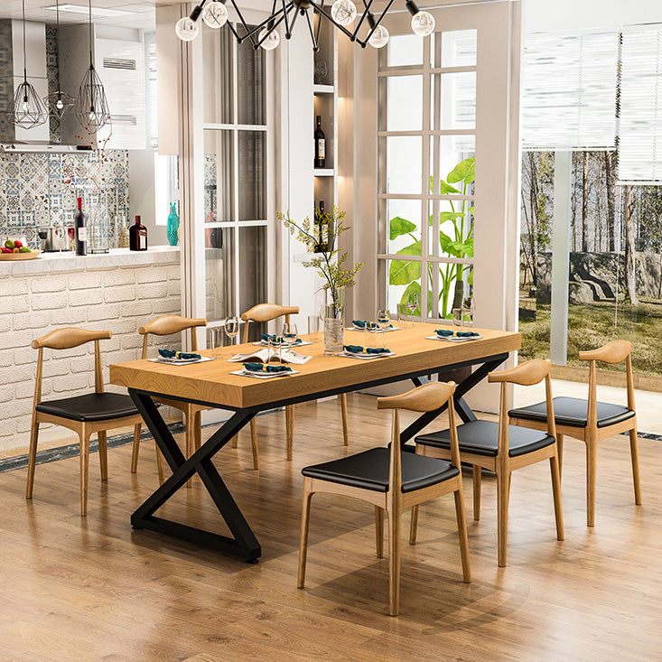 Rectangle 1/2/7 Pieces Dining Set Double Pedestal Dining Furniture