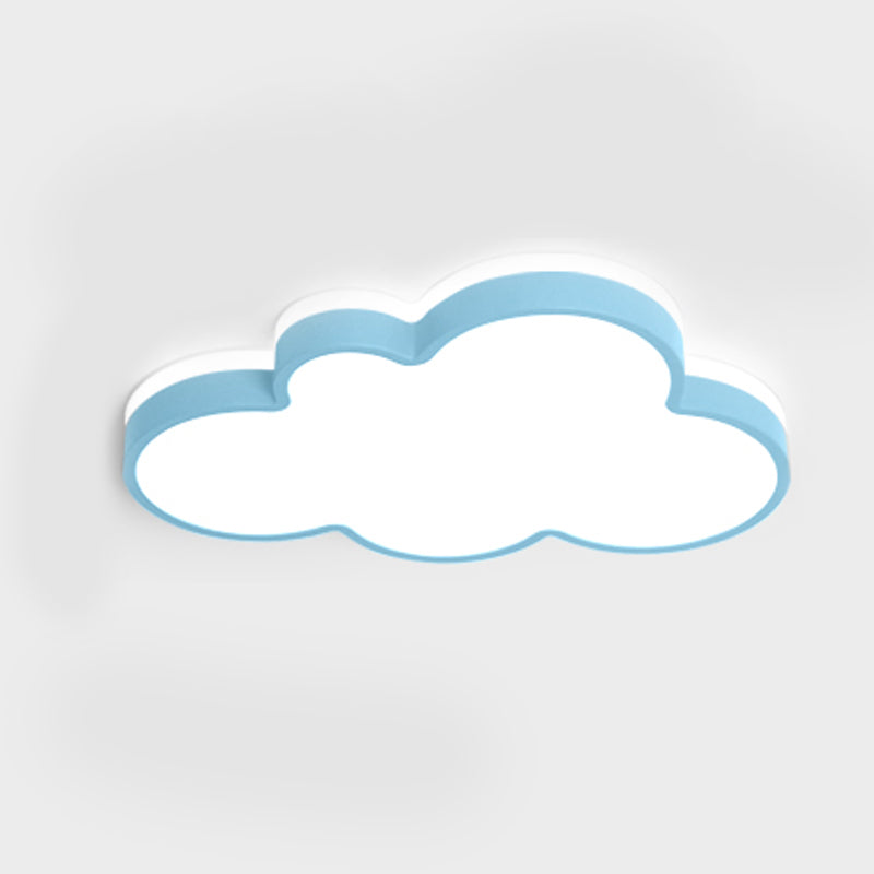 Multi-Color Flush Lamp Modern Style Flush Mount Light Fixtures for Kids Room