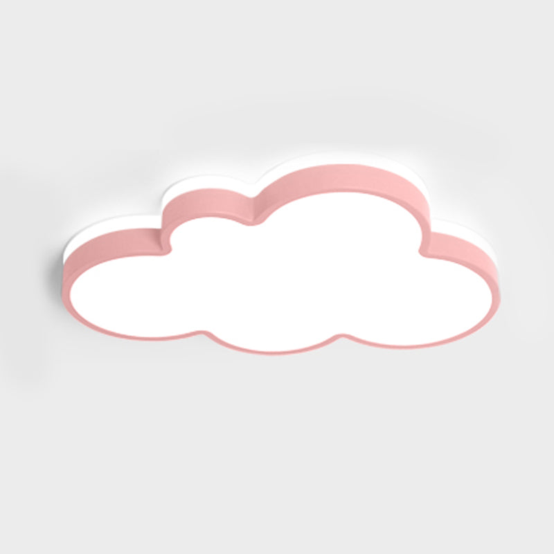 Multi-Color Flush Lamp Modern Style Flush Mount Light Fixtures for Kids Room