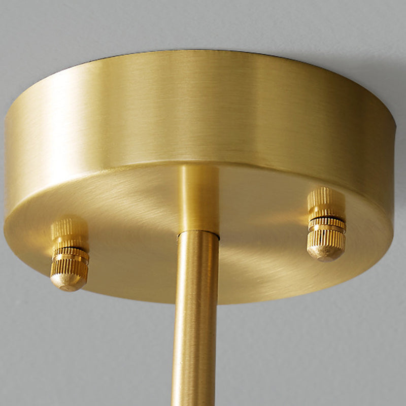 Black/Golden Kitchen Island Lighting Glass Ceiling Light for Living Room