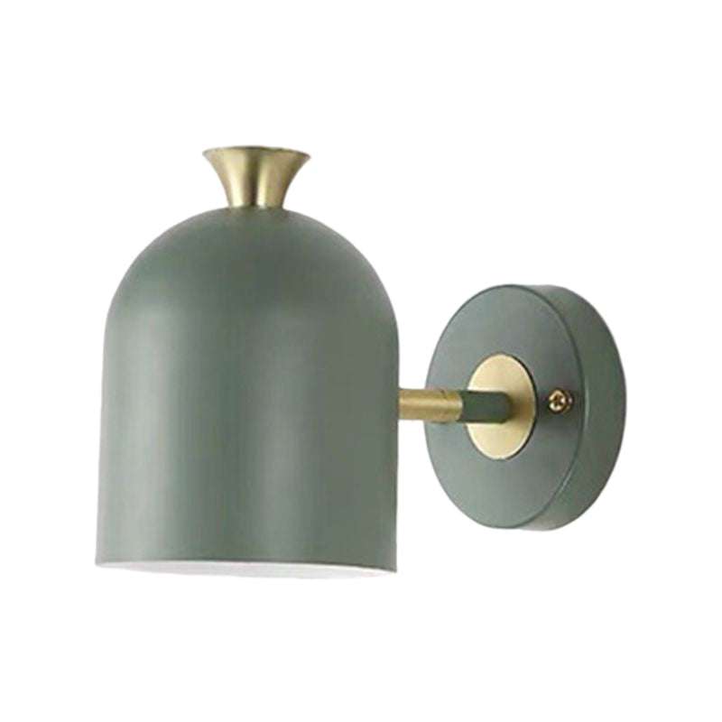 Modernism Macaron Wall Light Metal Done Shaded Lighting for Restaurant