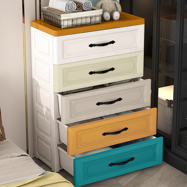 Contemporary Wardrobe Closet with Drawer Plastic Wardrobe Cabinet