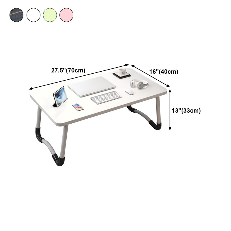 Bedroom Curved Writing Desk Manufactured Wood Folding Desk,27.6"L x 15.7"W x 13"H