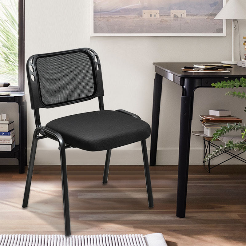 Modern Mesh Conference Chair Armless Upholstered Office Chair